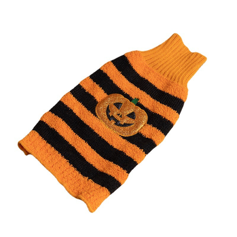Turtle Neck Sweater Halloween Logo