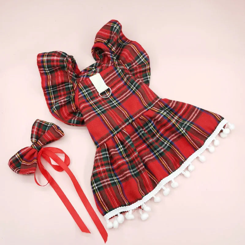 Christmas Dresses Strap Autumn Winter