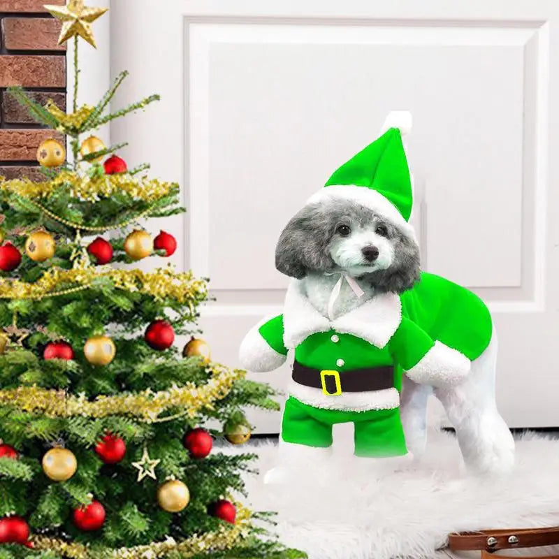 Santa Costume Funny Pet Cosplay Clothes