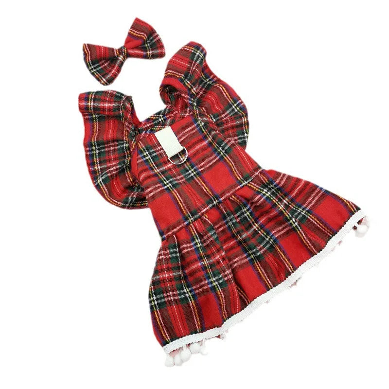 Christmas Dresses Strap Autumn Winter