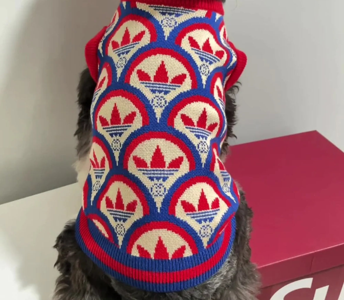 Adidog x Pawcci Knit Vest