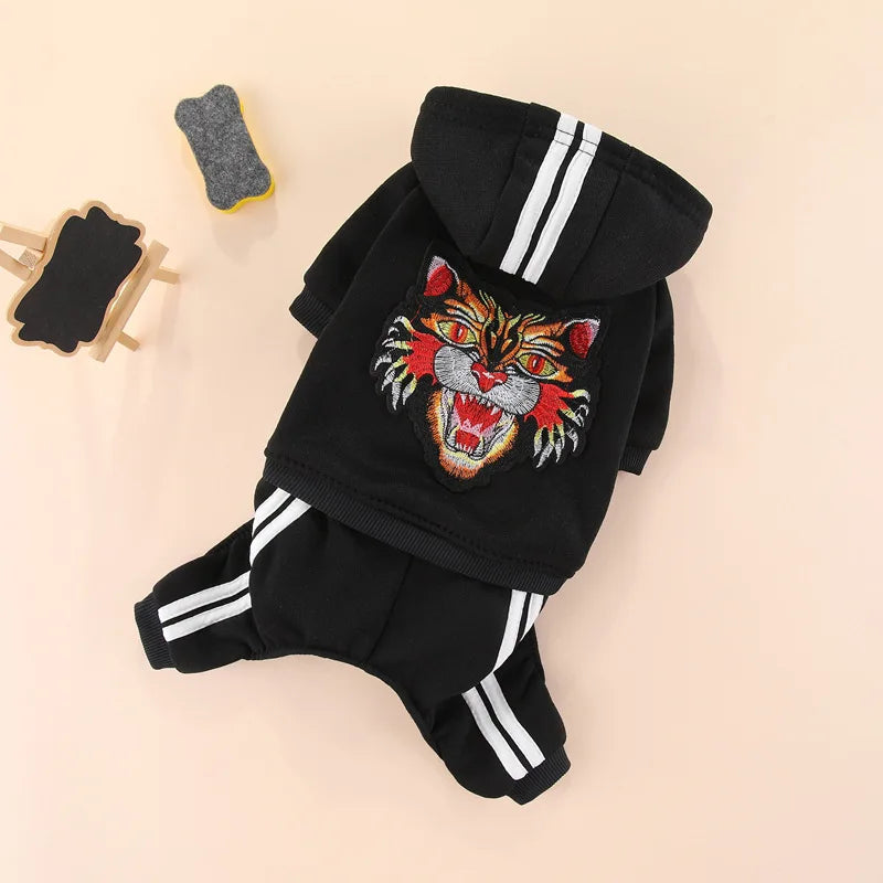 Tiger Hoodie Jumpsuit
