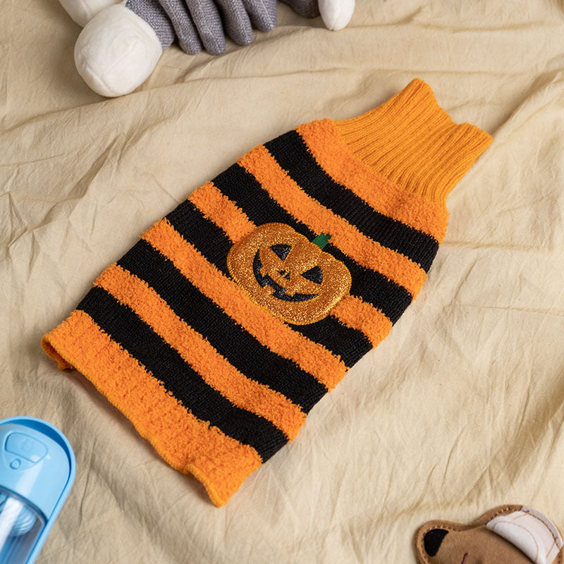 Turtle Neck Sweater Halloween Logo