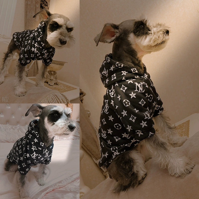 Cyber Celebrity Dog Clothes Autumn and Winter Clothing