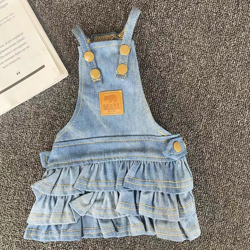 Denim Overalls Pants