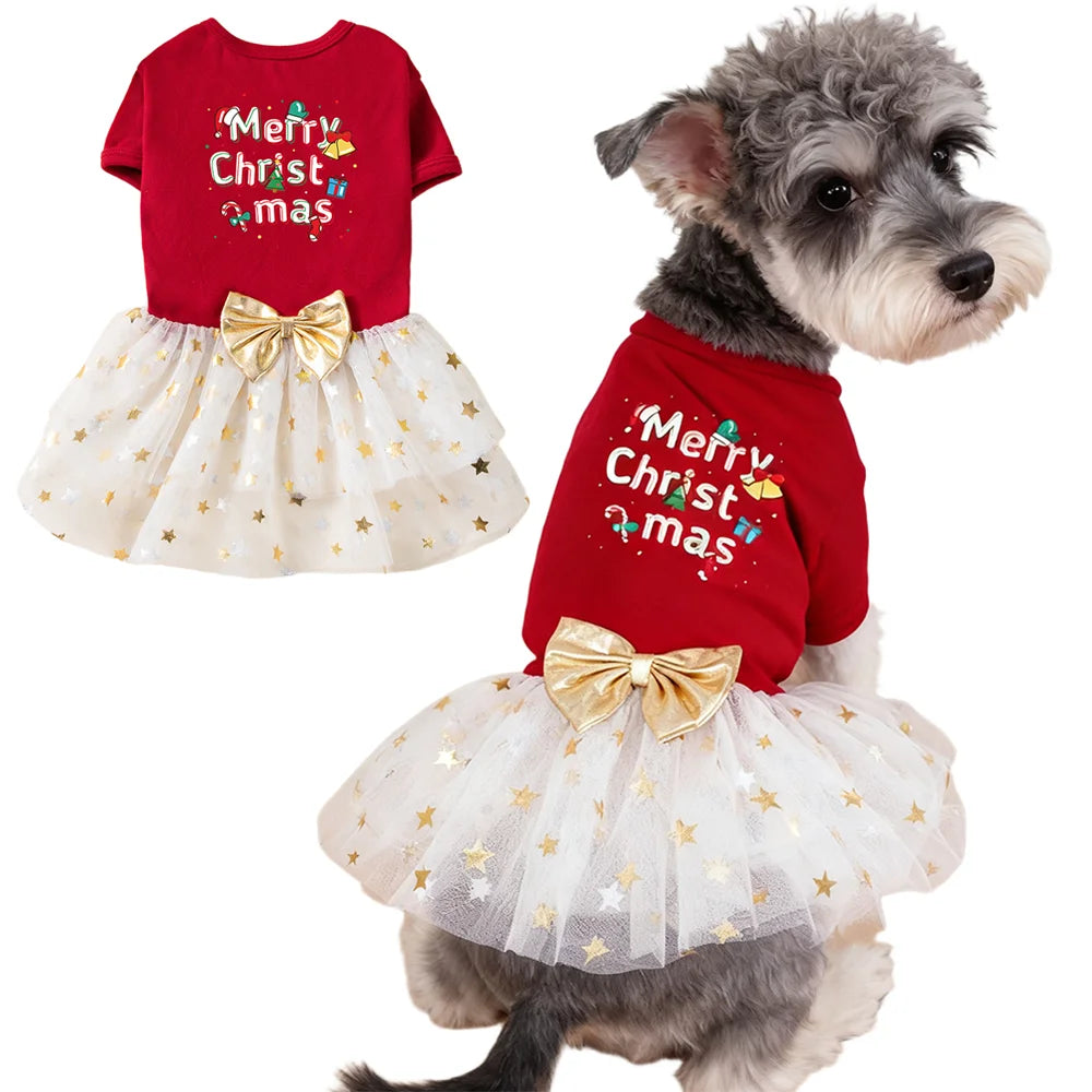 Christmas Doggie Holiday Dress