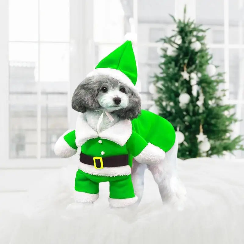 Santa Costume Funny Pet Cosplay Clothes