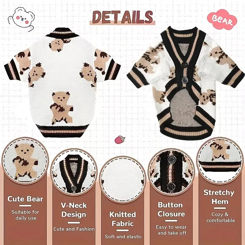 Luxury Teddy Bear Knit Cardigan