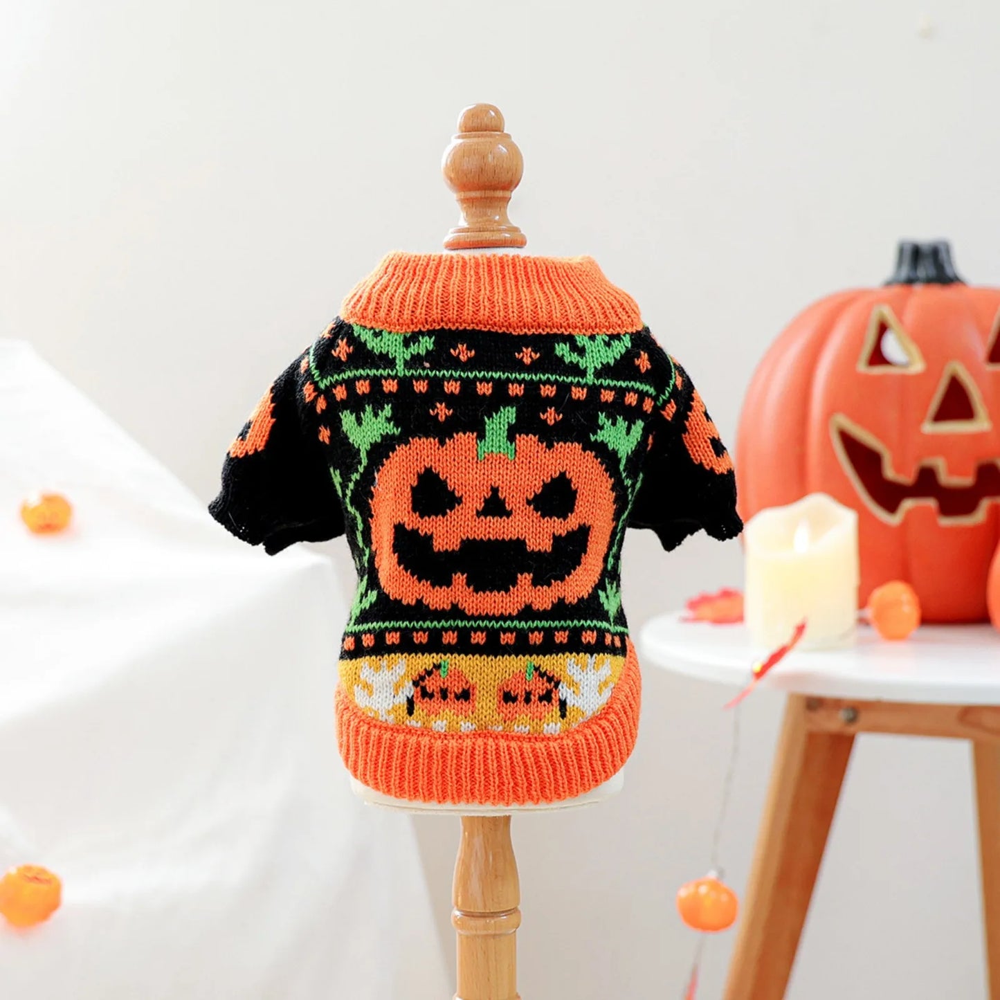 Halloween  Knitted Winter and Autumn Warm Pet