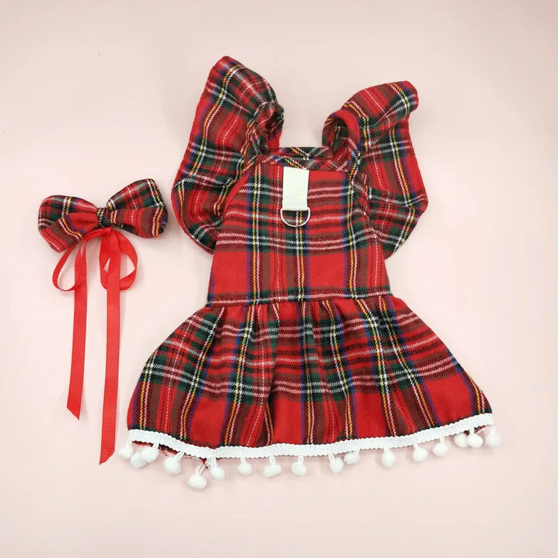 Christmas Dresses Strap Autumn Winter