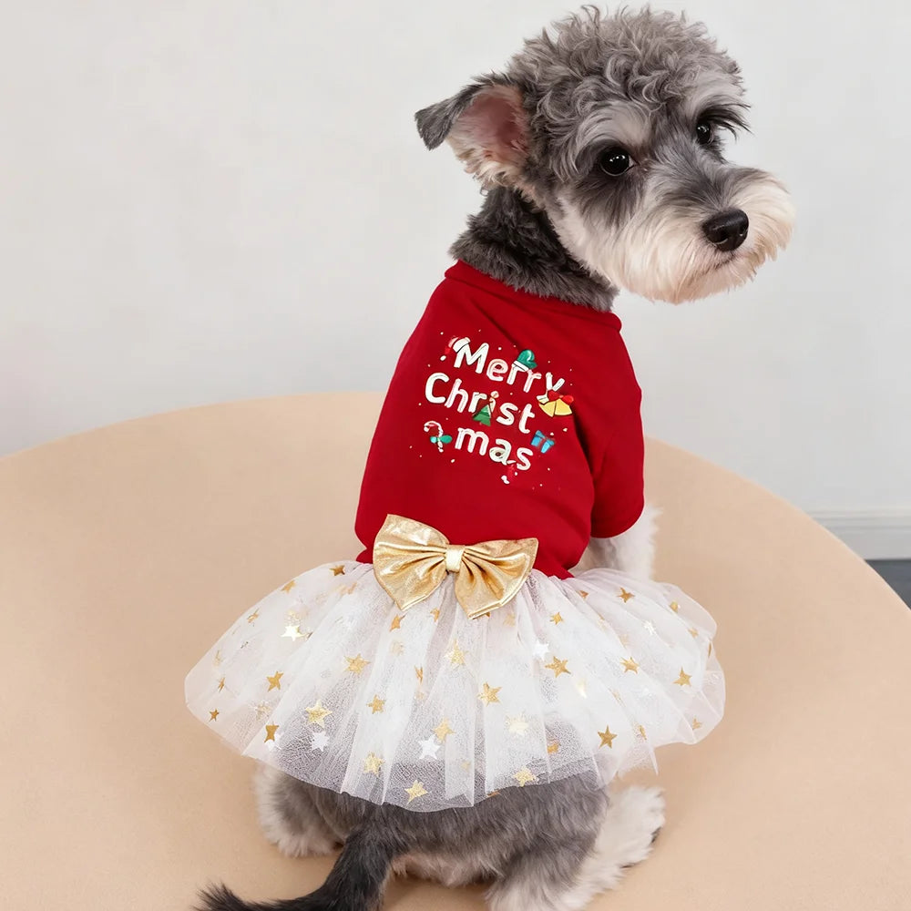 Christmas Doggie Holiday Dress