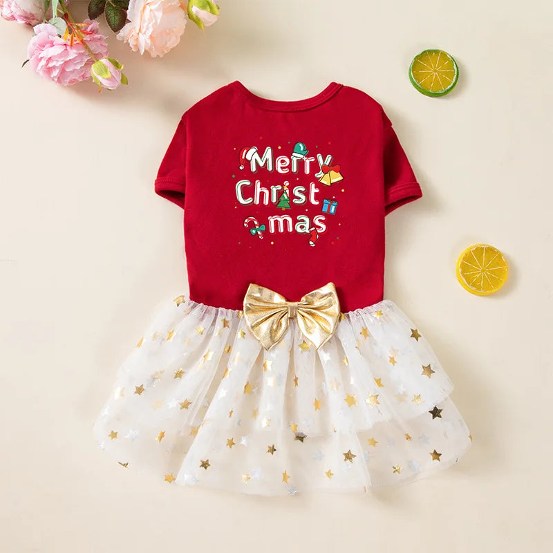 Christmas Doggie Holiday Dress