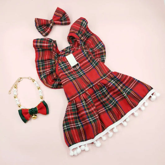 Christmas Dresses Strap Autumn Winter