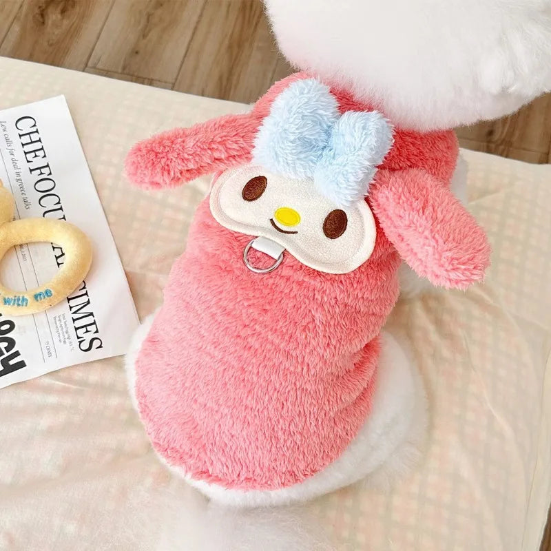 Sanrio My Melody x Pochacco anime cat and dog vest