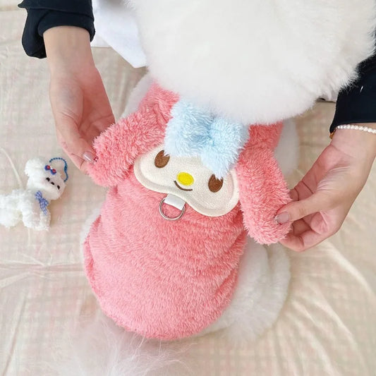 Sanrio My Melody x Pochacco anime cat and dog vest