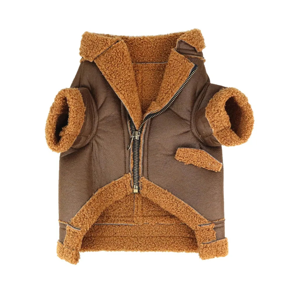 Luxe Aviator Jacket