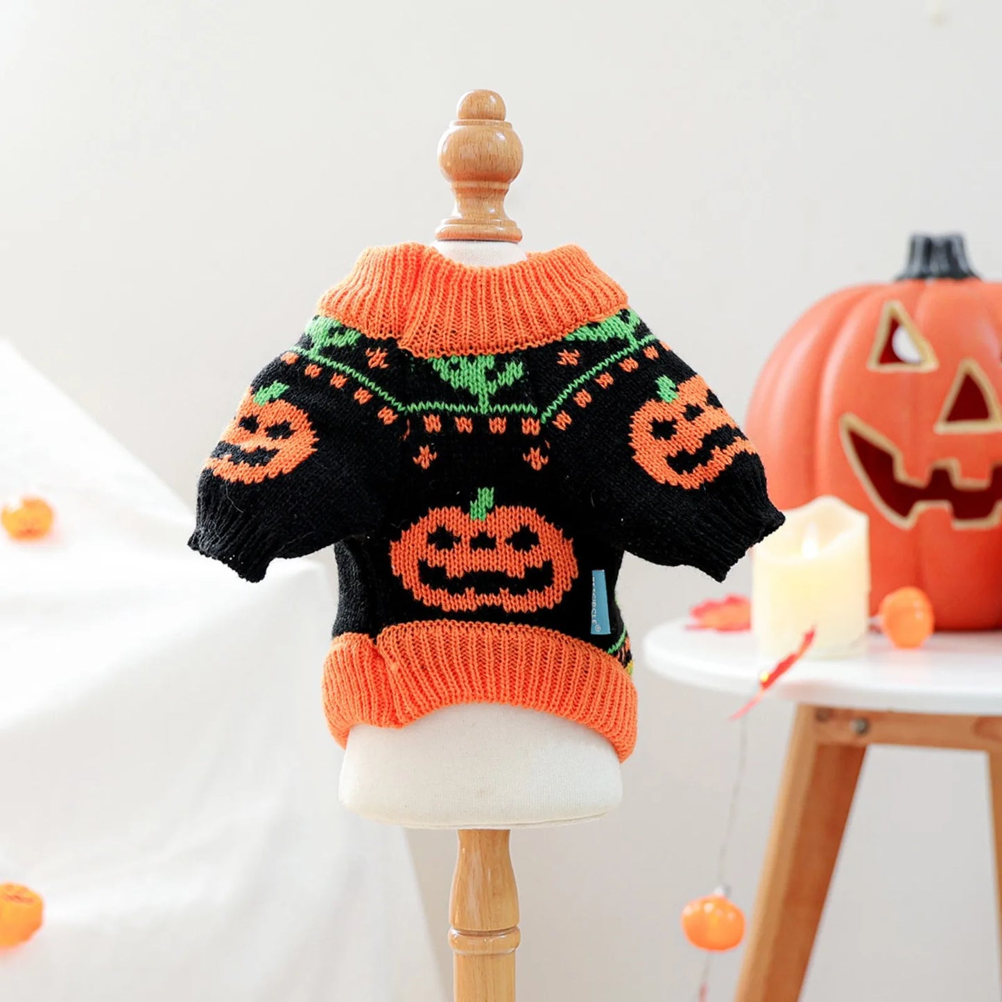 Halloween  Knitted Winter and Autumn Warm Pet